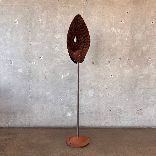 African Shield On Stand