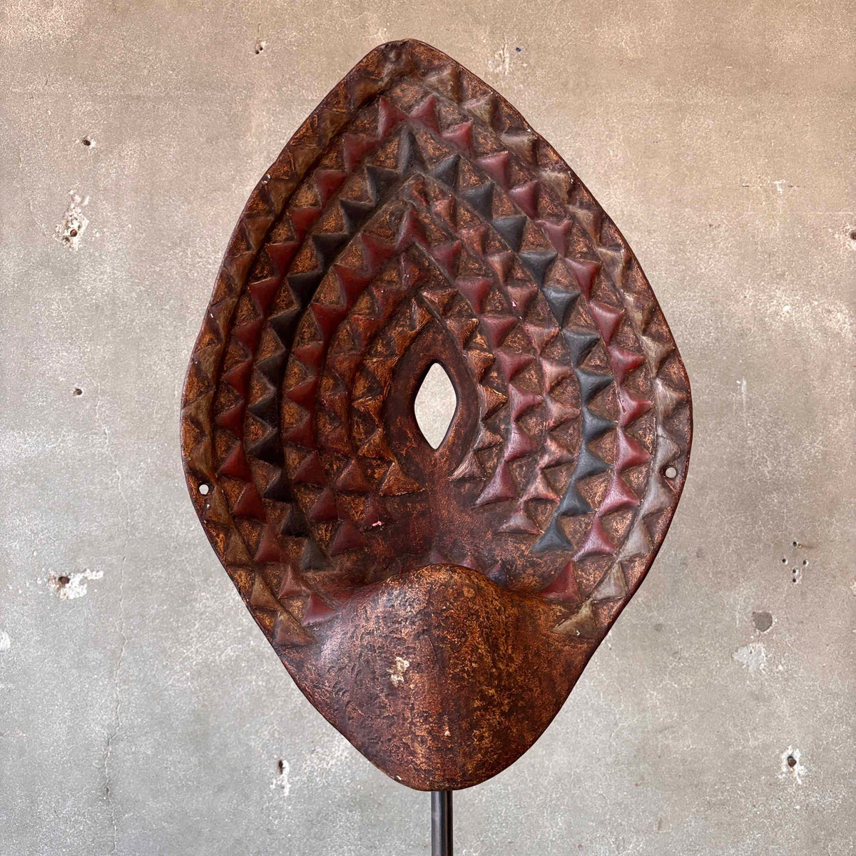 African Shield On Stand