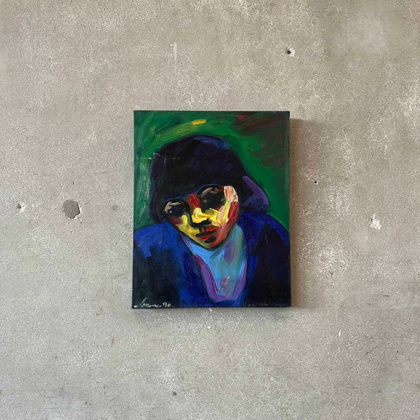 "Rosebud" Oil on Canvas Painting by Sarena Rosenfeld