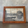 Antique Enlarged Photo (Italy) in Oakwood Frame