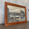 Antique Enlarged Photo (Italy) in Oakwood Frame