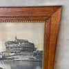 Antique Enlarged Photo (Italy) in Oakwood Frame