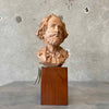 Vintage Clay Sculpture of Italian Opera Composer Giuseppe Verdi