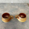 Pair of Studio Pottery Coffee Mugs