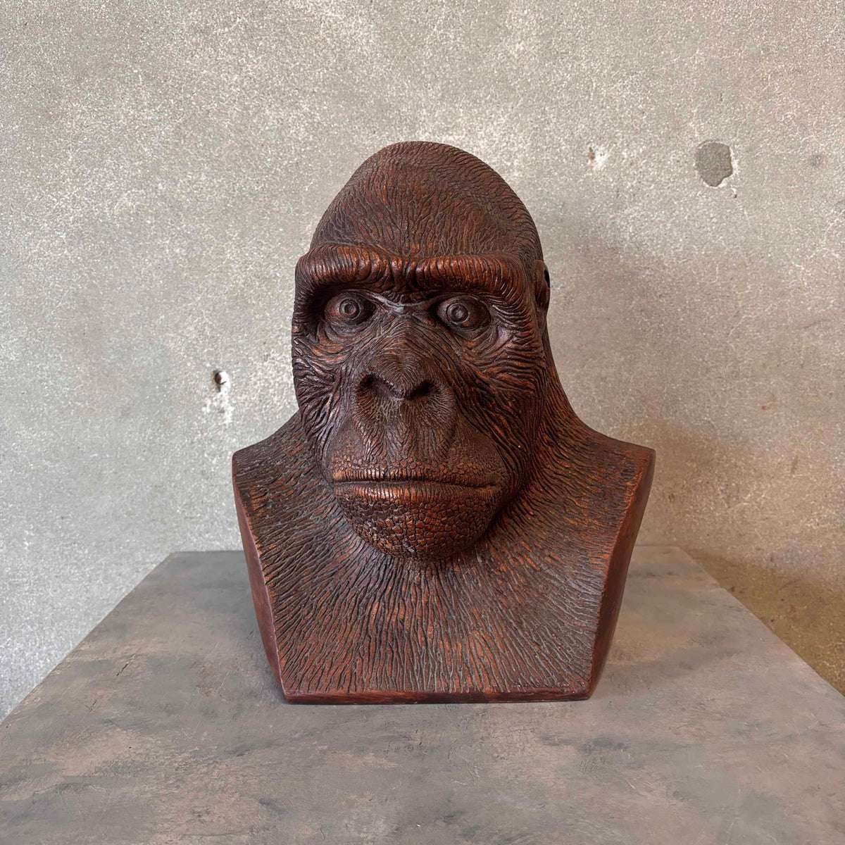 Christian Audigier Ceramic Gorilla Bust