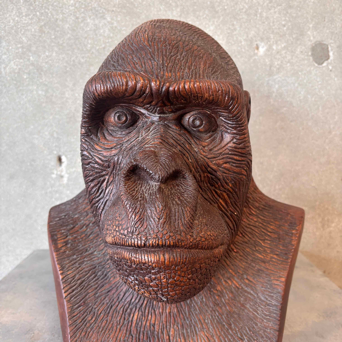 Christian Audigier Ceramic Gorilla Bust