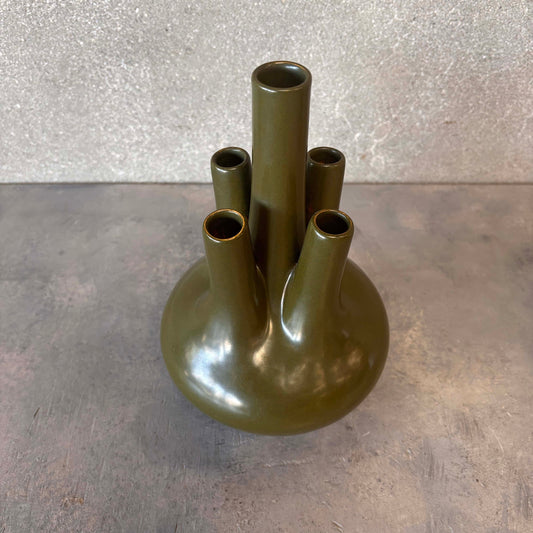 Five Spout "Tea Dust" Chinese Vase/Bottle