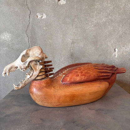 Eva Kolosvary Stupler Sculpture Duck