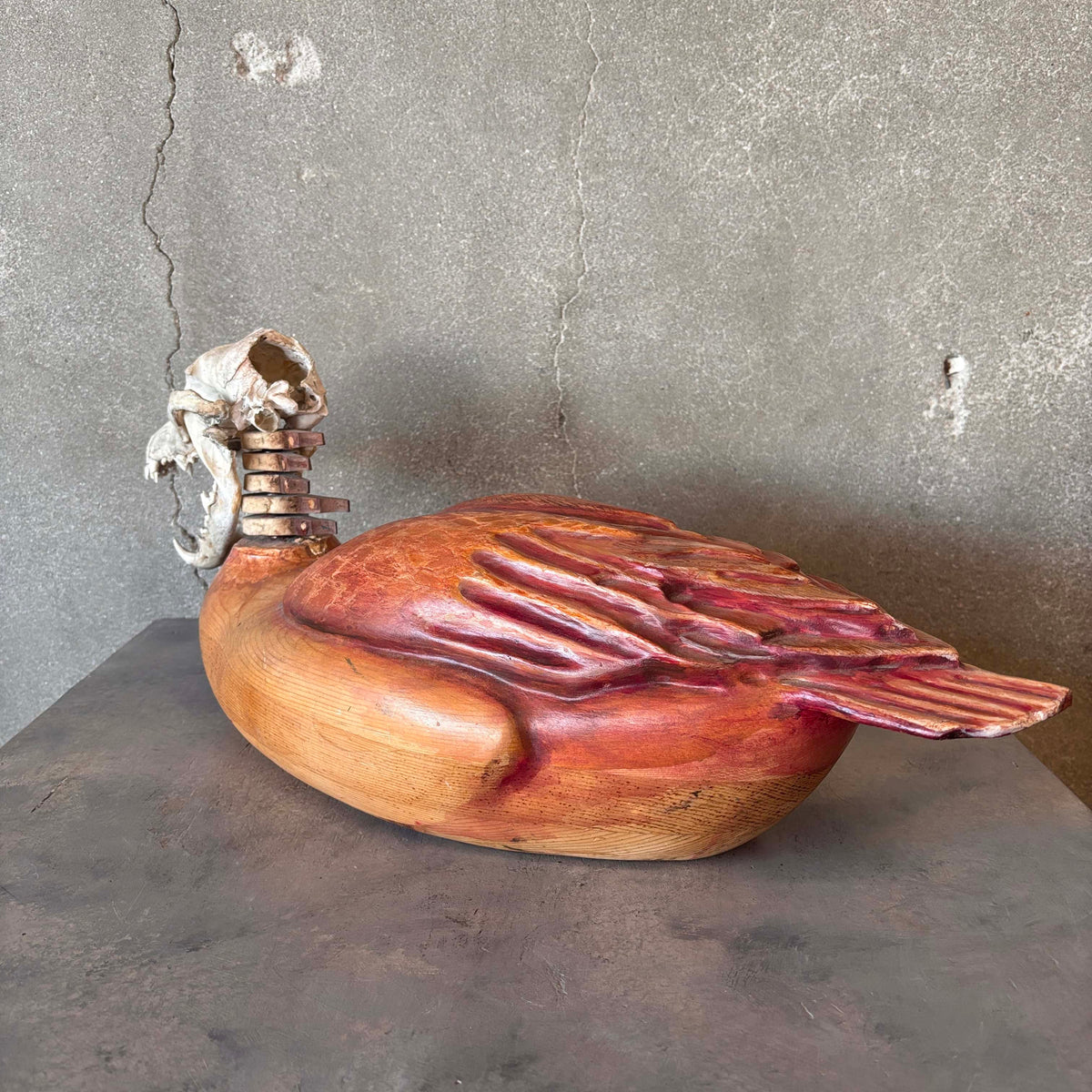 Eva Kolosvary Stupler Sculpture Duck