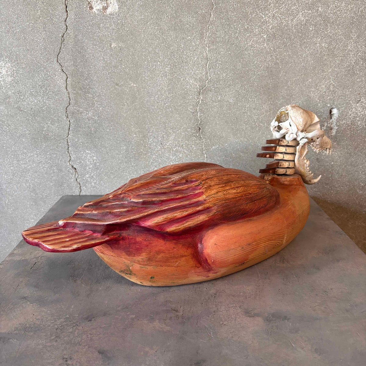 Eva Kolosvary Stupler Sculpture Duck