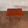Vintage Trioh Teak Side Table