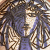 Dora De Larios Face Dish Pottery