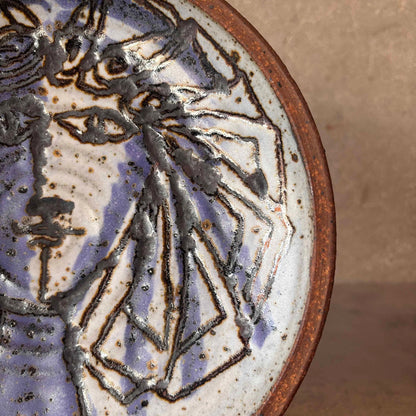 Dora De Larios Face Dish Pottery