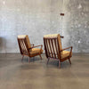 Pair of Mid Century Lounge Chairs