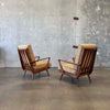 Pair of Mid Century Lounge Chairs