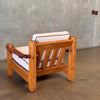 Scandinavian Pine Lounge Chair