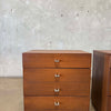 Pair Mid Century American of Martinsville Nightstands Circa 1960