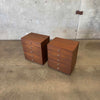 Pair Mid Century American of Martinsville Nightstands Circa 1960