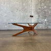 Mid Century Sculptural Coffee Table