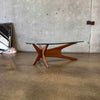 Mid Century Sculptural Coffee Table
