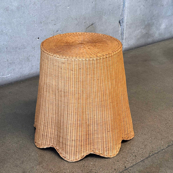 Wicker Side Table