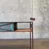 Iron And Copper Planter Console