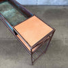 Iron And Copper Planter Console