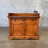 Antique Cabinet With Marble Top