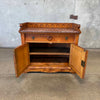 Antique Cabinet With Marble Top