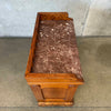 Antique Cabinet With Marble Top