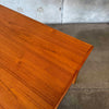 Danish Modern Teak "Hidden Leaf" Dining Table