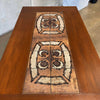 Mid Century Danish Modern Tile Top Dining Table by Gangso
