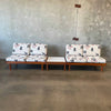 Martin Borenstein For Brown Saltman Modular Four Seat Sofa With Table