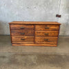 Mid Century Six Drawer Dresser
