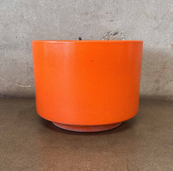Vintage Mid Century Modern Gainey Pot in Speckled Orange #2