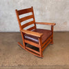 L. & J.G. Stickley Rocking Chair