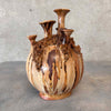 Multi-Spout Studio Pottery Vase