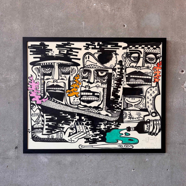 Original Graffiti Art by Max Nungesser - Signed