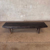 Vintage Homemade Mini Slat Bench