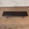 Vintage Homemade Mini Slat Bench
