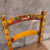 Monterey Floral Painted Rush Seat Chair