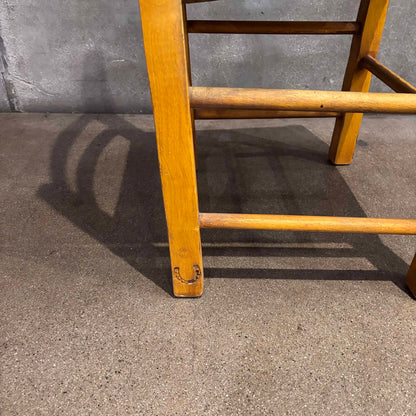 Monterey Floral Painted Rush Seat Chair