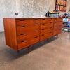 Vintage Ib Kofod-Larsen Twelve Drawer Teak Chest of Drawers