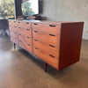 Vintage Ib Kofod-Larsen Twelve Drawer Teak Chest of Drawers