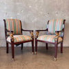Pair of Egyptian Revival Armchairs