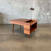 Mid Century Walnut Magazine Table by Glenn of California