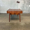 Mid Century Walnut Magazine Table by Glenn of California