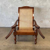 British Colonial Mid Century Plantation Lounge Chair
