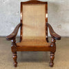 British Colonial Mid Century Plantation Lounge Chair