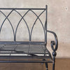 Contemporary Iron Garden Bench